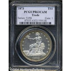 1873[T$1] PR63 Cameo PCGS.