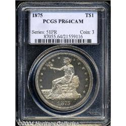 1875[T$1] PR64 Cameo PCGS.