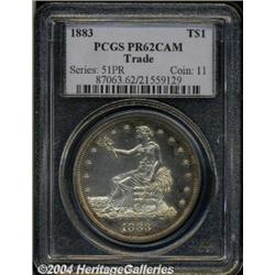 1883[T$1] PR62 Cameo PCGS.