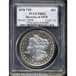 1878 7TF[S$1] Reverse of 1878 PR62 PCGS.