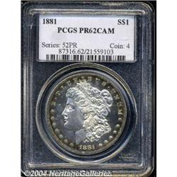 1881[S$1] PR62 Cameo PCGS.