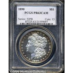 1890[S$1] PR63 Cameo PCGS.