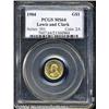 Image 1 : 1904[G$1] Lewis and Clark MS64 PCGS.
