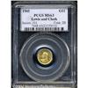 Image 1 : 1905[G$1] Lewis and Clark MS63 PCGS.