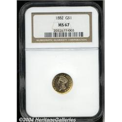 1882[G$1] MS67 NGC.