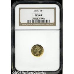 1885[G$1] MS63 NGC.