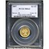 Image 1 : 1857[$2 1/2] MS63 PCGS.