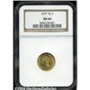 Image 1 : 1879[$2 1/2] MS64 NGC.
