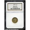 Image 1 : 1883[$2 1/2] MS61 Prooflike NGC.