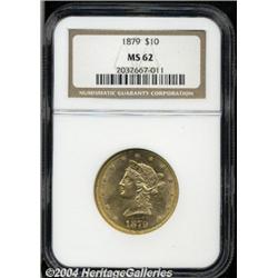1879[$10] MS62 NGC.