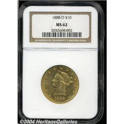 1888-O[$10] MS62 NGC.
