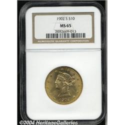 1902-S[$10] MS65 NGC.