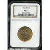 Image 1 : 1906-D[$10] MS63 NGC.