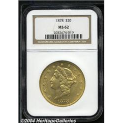 1878[$20] MS62 NGC.