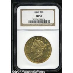 1880[$20] AU58 NGC.