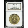 Image 1 : 1884-CC[$20] MS61 NGC.