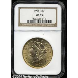 1901[$20] MS63 NGC.