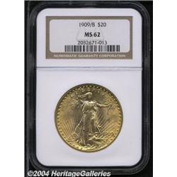 1909/8[$20] MS62 NGC.