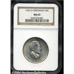 1936-D[50C] Cincinnati MS65 NGC.