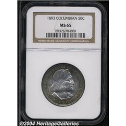 1893[50C] Columbian MS65 NGC.