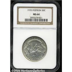 1935[50C] Hudson MS64 NGC.
