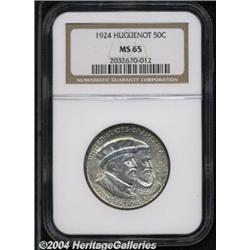 1924[50C] Huguenot MS65 NGC.