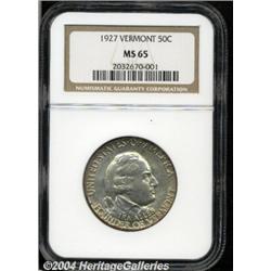 1927[50C] Vermont MS65 NGC.