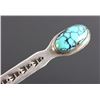 Image 6 : Navajo Sterling Silver Turquoise Hair Barrette