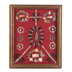 Native American Arrowhead Artifact Collection