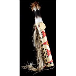 Blackfoot Parfleche Headdress Case & Headdress