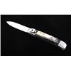 Image 1 : German Buffalo Horn Lever Lock Switchblade Knife