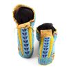 Image 1 : Lakota Sioux Fully Beaded Moccasins c. 1900