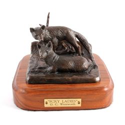 Original G.C. Wentworth Bronze Sculpture