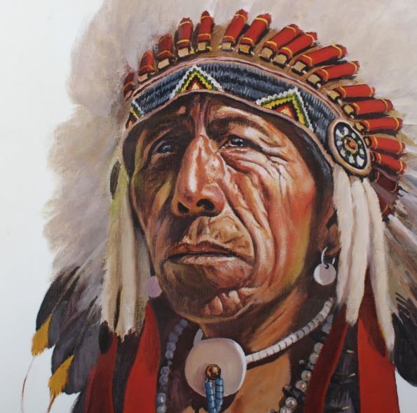 David Humphreys Miller Black Elk Portrait AP