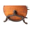 Image 11 : Antique English Cast Iron and Oak Knife Sharpener