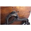 Image 8 : Antique English Cast Iron and Oak Knife Sharpener