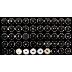 52 Assorted Un-Mounted & Faceted Gemstones