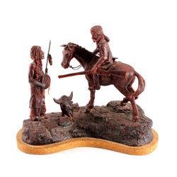 Original G.C. Wentworth Wax Sculpture