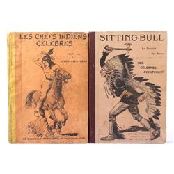 Early Native American Chief French Pressed Novels