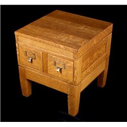 Early Quarter Sawn Oak Industrial Filing Cabinet