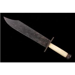 Massive Early American Bowie Knife 19th C.