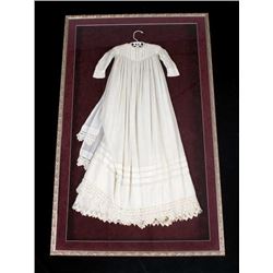 Late 19th Century Heirloom Christening Gown