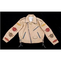 D.B.A. Hand Cut Chief Design Leather Jacket