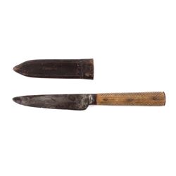 Antique Kingston Union Bone Handle Boot Knife