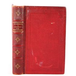 French Journal of Texas Missionary c. 1872 RARE