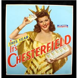Chesterfield Cigarette Miss America Advertisement
