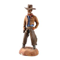 Original G.C. Wentworth Cowboy Sculpture