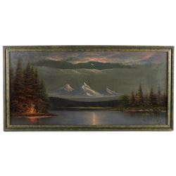 Early 20th Century Original Landscape Oil Painting