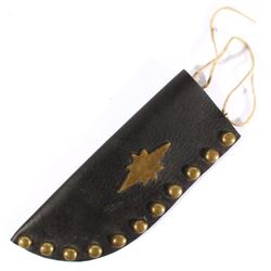 Crow Indian Brass Tacked Sheath
