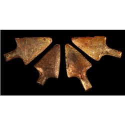 Anaconda Copper Mining Company Cast Arrowheads